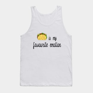 Taco is My Favorite Emotion Tank Top